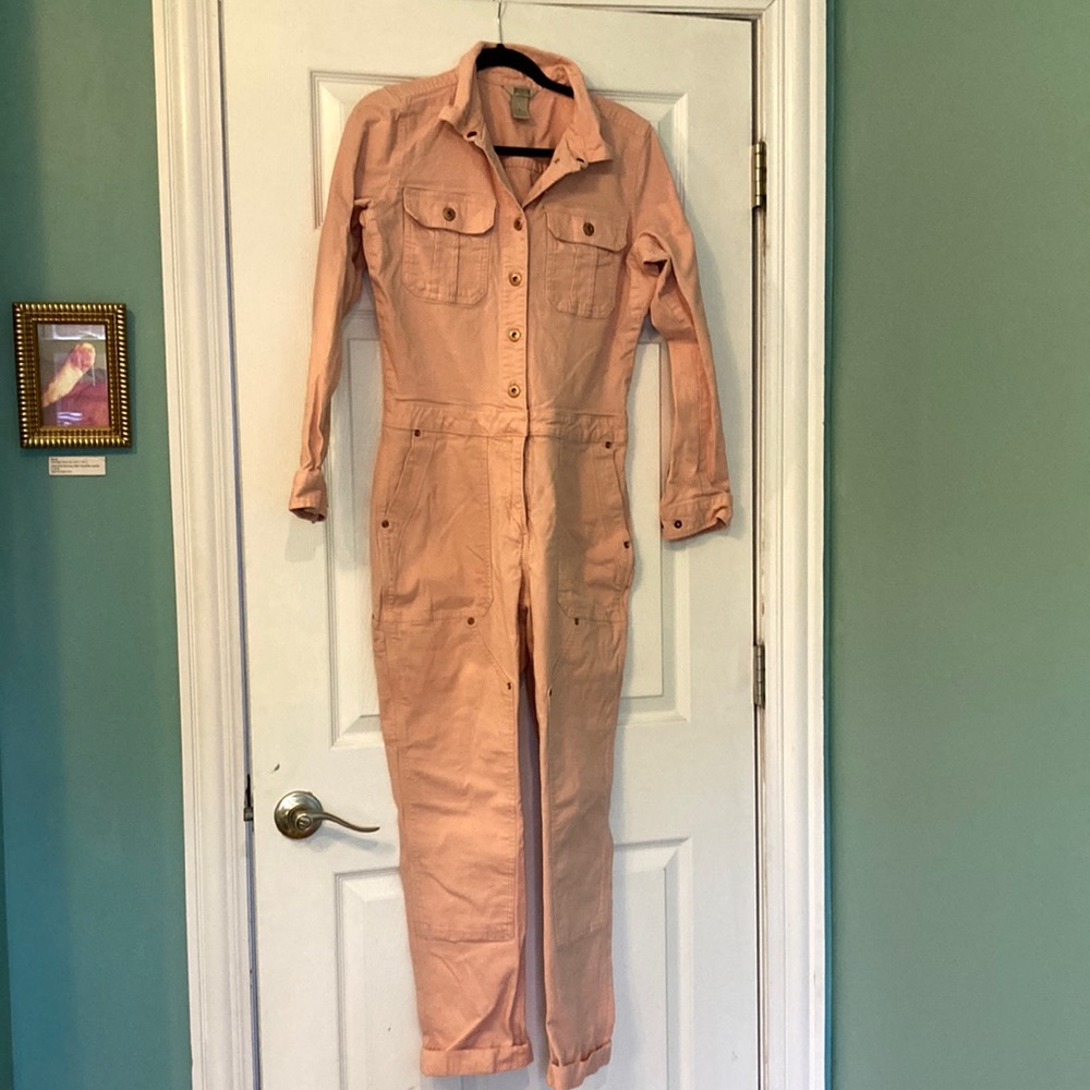 Duluth DuluthFlex Fire Hose Ltd. Slim Coveralls in Blush